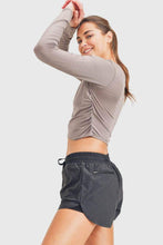 Load image into Gallery viewer, CHARLIE CROPPED LONG-SLEEVE ECO TOP