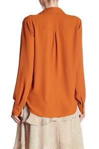 DANICA DRAPED BLOUSE