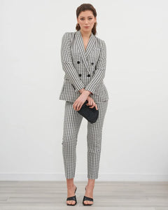 CLASSIC HOUNDSTOOTH SUIT