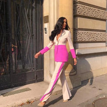 Load image into Gallery viewer, LEIGHTON COLORBLOCK SUIT JACKET
