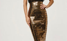 Load image into Gallery viewer, MICAH DRESS GOLD