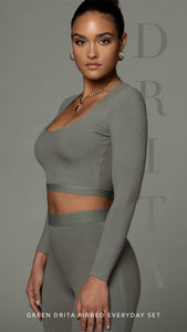DRITA RIBBED SET