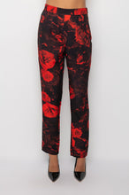 Load image into Gallery viewer, RED FLORAL PANT SUIT
