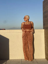 Load image into Gallery viewer, COOL AND COMFY WIDE LEG ACID WASH SET