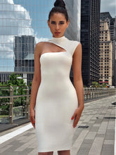 Load image into Gallery viewer, JOLENE ASYMMETRIC CUT OUT DRESS