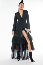 Load image into Gallery viewer, TULLE TRENCH BLAZER