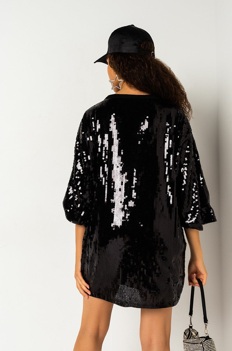 ITS MY BIRTHDAY SEQUIN TSHIRT DRESS - RESTOKED Arelia's Dream ITS MY BIRTHDAY SEQUIN TSHIRT DRESS - RESTOKED Arelia's Dream