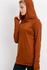 SLEEK HOODIE TOP