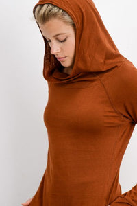 SLEEK HOODIE TOP