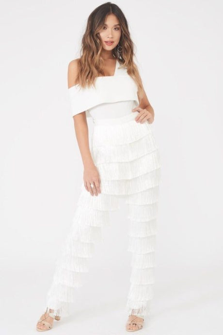 LAVISH ALICE FRINGE TROUSERS