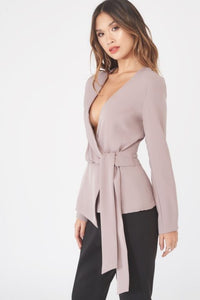 LAVISH ALICE ASYMMETRIC FOLDED OVER TOP