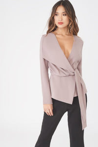 LAVISH ALICE ASYMMETRIC FOLDED OVER TOP