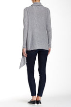 Load image into Gallery viewer, LOVE STITCH ASYMMETRICAL ZIP CARDIGAN