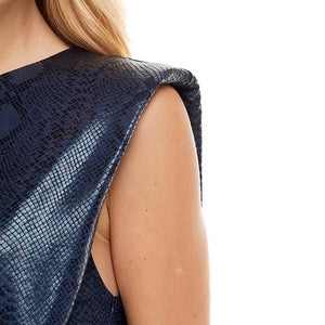 SNAKEPRINT MUSCLE TANK TOP