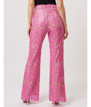 Load image into Gallery viewer, LANA FLORAL LACE SEQUIN TROUSERS