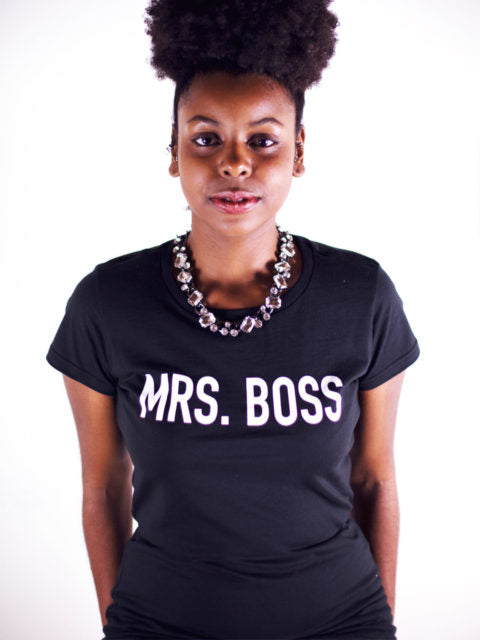t+j designs MRS BOSS TEE