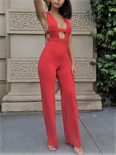 Load image into Gallery viewer, HANA CREPE JUMPSUIT