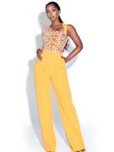 Load image into Gallery viewer, RHEANNA SEQUINED ONE SLEEVE JUMPSUIT