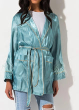 Load image into Gallery viewer, FEATHER CARDIGAN ROBE