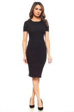 Load image into Gallery viewer, BASIC BODYCON MIDI DRESS